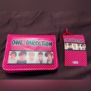 NWT One Direction plastic wallet